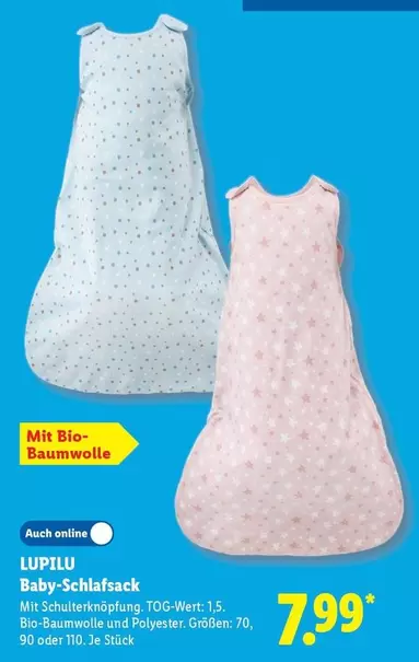 Bio - Baby-Schlafsack