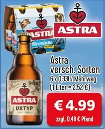 Astra - versch. Sorten