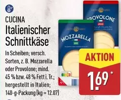Italienischer Schnittkäse