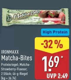 Matcha-Bites Proteinriegel