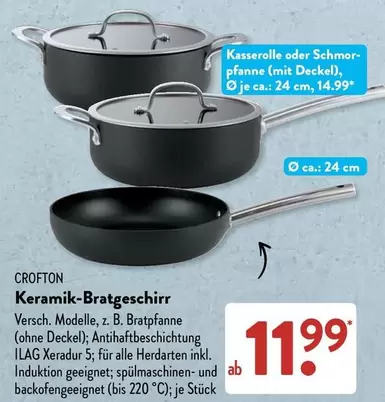 Keramik-Bratgeschirr