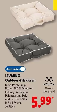 Outdoor-Sitzkissen