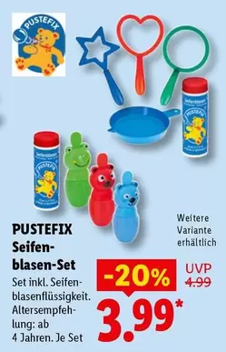 Seifen-blasen-Set