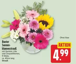 Bunter Sonnen- Blumenstrauß