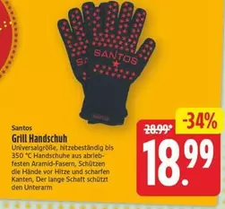 Santos - Grill Handschuh