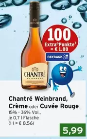Weinbrand, Crème oder Cuvée Rouge