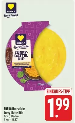 Curry-Dattel Dip