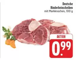 Rinderbeinscheiben mit Markknochen