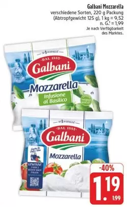 Mozzarella Infusione al Basilico