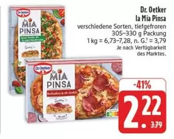 Dr Oetker - la Mia Pinsa