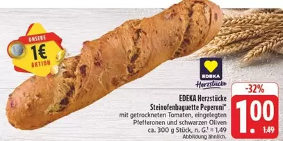 Ofenbaguette Peperoni