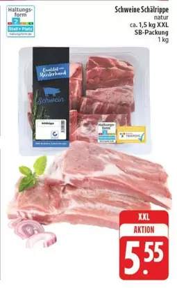 Schweine Schälrippe natur