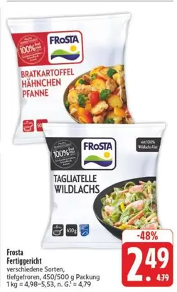 Bratkartoffel Hähnchen Pfanne / Tagliatelle Wildlachs