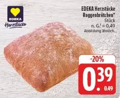 Herzstücke Roggenbrötchen