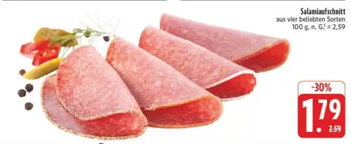 Salamiaufschnitt