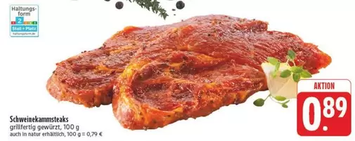 Schweinesteaks