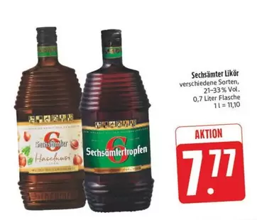 Sechsämter Likör