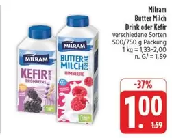 Kefir - Butter Milch Drink oder