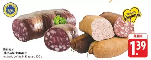 Thüringer Leber- oder Rostwurst