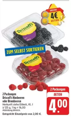 Driscoll's Himbeeren oder Brombeeren