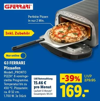 Ferrari - Pizzaiolo Pizzaofen