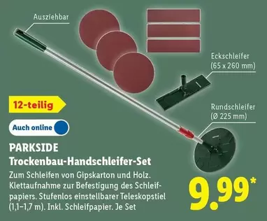 Trockenbau-Handschleifer-Set