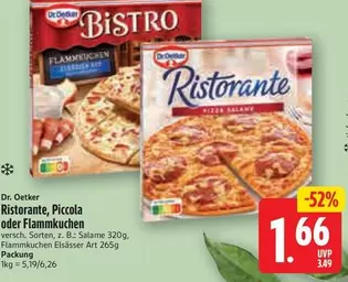 Dr Oetker - Ristorante, Piccola Oder Flammkuchen