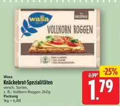 Wasa - Knäckebrot-Spezialitäten