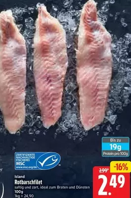 Rotbarschfilet