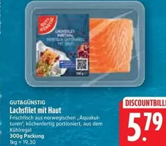 Gut&Günstig - Lachsfilet Mit Haut