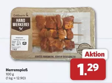 Hand - Herrenspieß