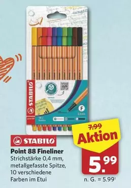 Stabilo - Point 88 Fineliner