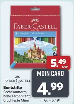 Faber Castell - Buntstifte Sechskantform