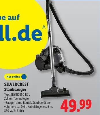 Staubsauger Typ SBZBK 850 B2