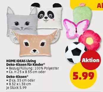 Kinder - Deko-Kissen für
