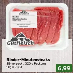 Rinder-Minutensteaks