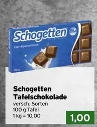 Tafelschokolade