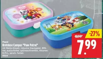 Paw Patrol - Brotdose Campus ""