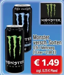 Monster -  versch. Sorten