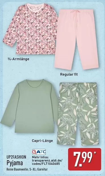 UP2FASHION Pyjama