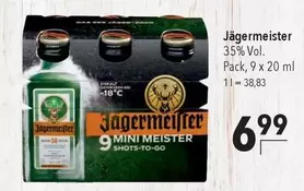 Jagermeister - MINI MEISTER SHOTS-TO-GO