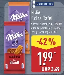Milka - Extra Tafel