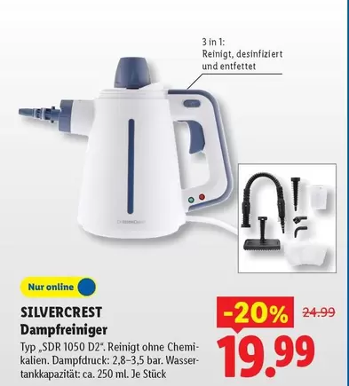 Dampfreiniger Typ: SDR 1050 D2