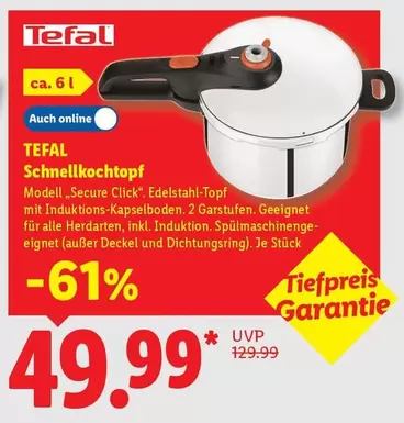 Tefal - Schnellkochtopf Modell "Secure Click"