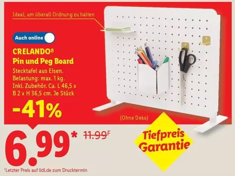 Ideal - Pin und Peg Board
