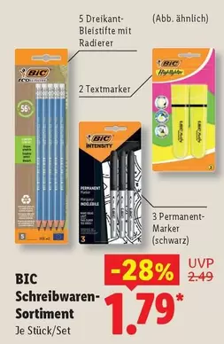 Bic - Schreibwaren-Sortiment