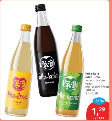 Fritz-Kola - Oder-Limo