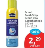 Dr. Scholl's - Scholl Fresh Step Schuhe Deo Geruchsstopp