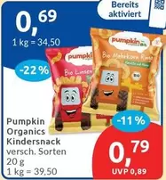 Pumpkin - Organics Kindersnack
