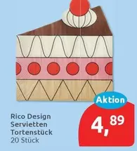 Rico Design Servieten Tortenstuck